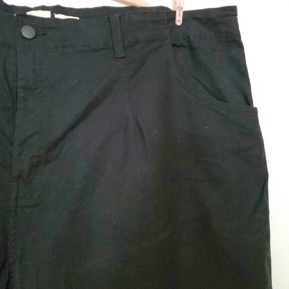 Women's A New Day Pants Size 24 Black Stretch Tapered Leg High Rise Relaxed Fit - Picture 9 of 13